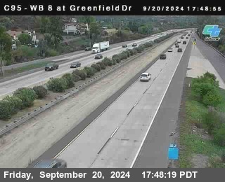 WB 8 at Greenfield Street