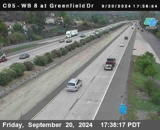 WB 8 at Greenfield Street