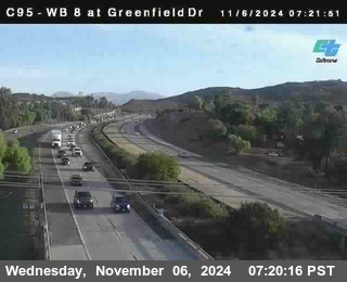 WB 8 at Greenfield Street