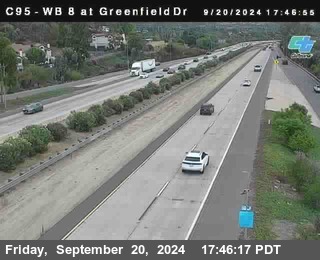 WB 8 at Greenfield Street