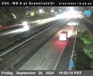 WB 8 at Greenfield Street