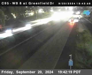 WB 8 at Greenfield Street