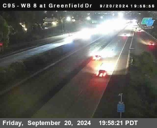 WB 8 at Greenfield Street