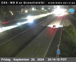 WB 8 at Greenfield Street