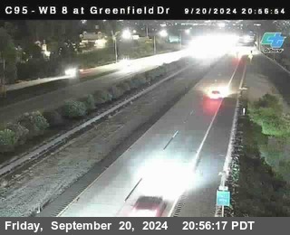 WB 8 at Greenfield Street