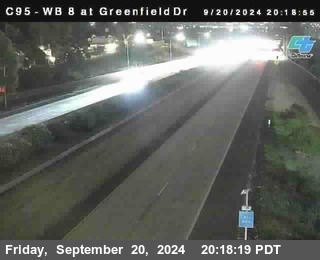 WB 8 at Greenfield Street