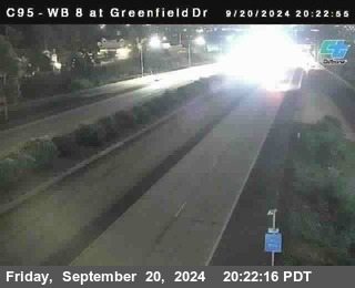 WB 8 at Greenfield Street