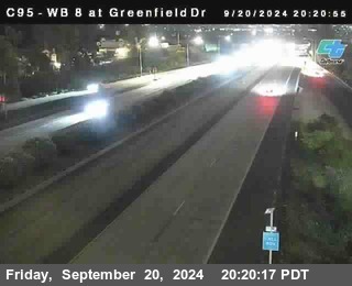 WB 8 at Greenfield Street