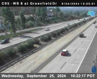 WB 8 at Greenfield Street