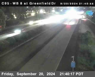 WB 8 at Greenfield Street