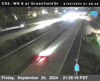 WB 8 at Greenfield Street