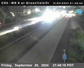 WB 8 at Greenfield Street