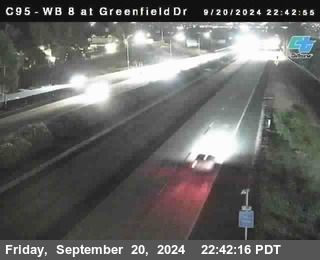 WB 8 at Greenfield Street