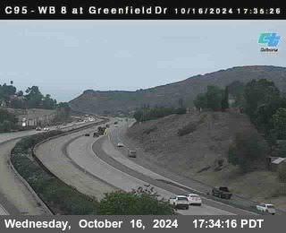 WB 8 at Greenfield Street