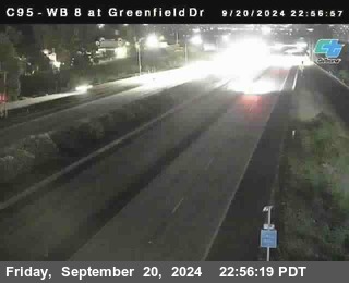 WB 8 at Greenfield Street