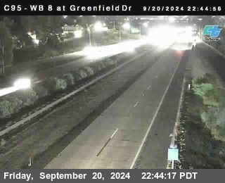 WB 8 at Greenfield Street