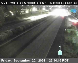 WB 8 at Greenfield Street