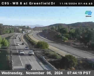 WB 8 at Greenfield Street