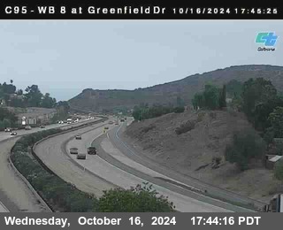 WB 8 at Greenfield Street