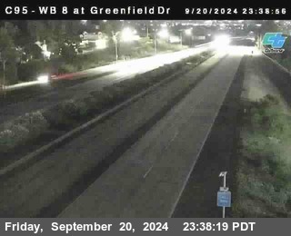 WB 8 at Greenfield Street