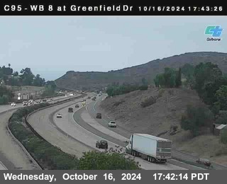 WB 8 at Greenfield Street