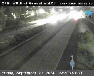 WB 8 at Greenfield Street