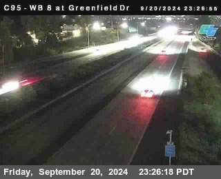 WB 8 at Greenfield Street