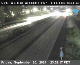 WB 8 at Greenfield Street