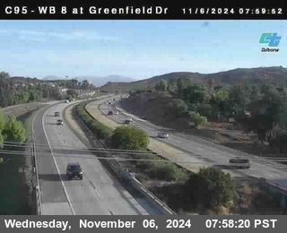 WB 8 at Greenfield Street