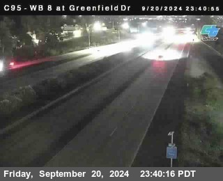 WB 8 at Greenfield Street