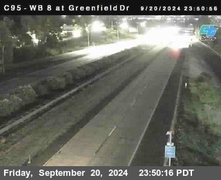 WB 8 at Greenfield Street