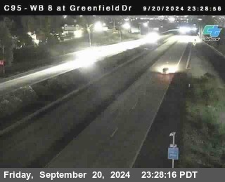 WB 8 at Greenfield Street