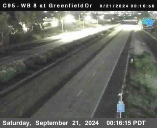 WB 8 at Greenfield Street