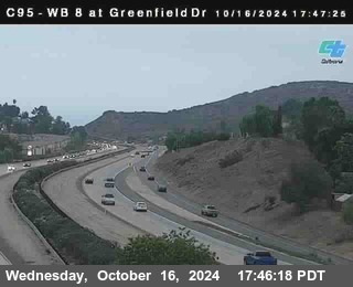 WB 8 at Greenfield Street