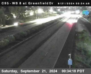 WB 8 at Greenfield Street