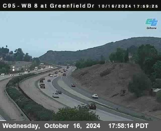 WB 8 at Greenfield Street