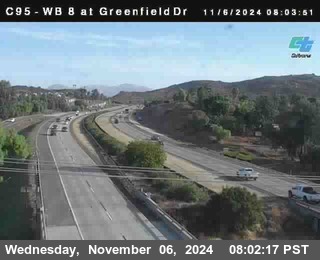 WB 8 at Greenfield Street