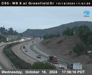 WB 8 at Greenfield Street