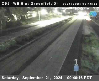 WB 8 at Greenfield Street