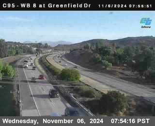 WB 8 at Greenfield Street