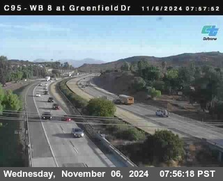 WB 8 at Greenfield Street