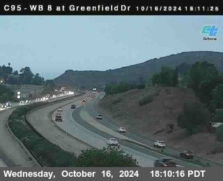 WB 8 at Greenfield Street