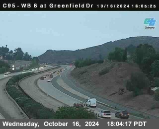 WB 8 at Greenfield Street