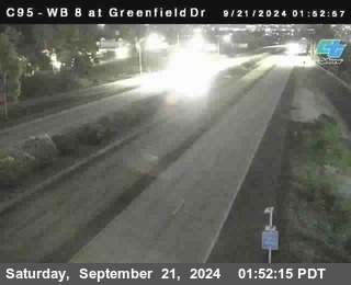 WB 8 at Greenfield Street