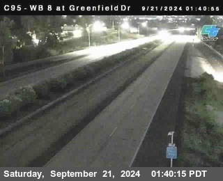 WB 8 at Greenfield Street