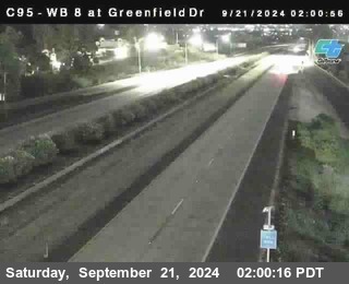 WB 8 at Greenfield Street