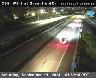 WB 8 at Greenfield Street