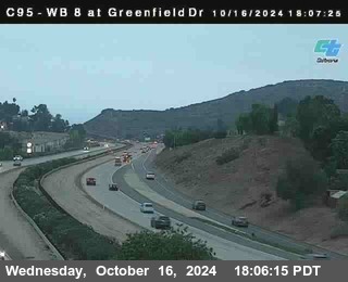 WB 8 at Greenfield Street