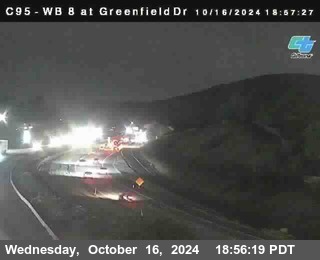 WB 8 at Greenfield Street