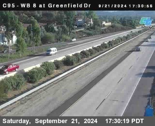 WB 8 at Greenfield Street